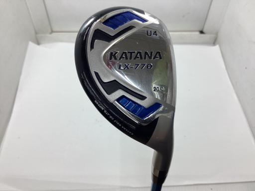 【中古】 カタナゴルフ KATANA LX-770 U4 ユーティリティ UT Motore Speeder Five(ユーティリティ) (フレックスR) メンズ 男性用 右利き 右用 Cランク ゴルフクラブ