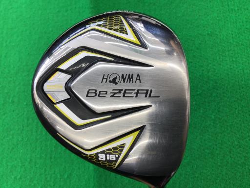 【中古】 本間ゴルフ Be ZEAL 525 3W フェアウェイウッド FW VIZARD for Be ZEAL(フェアウェイ) (フレックスR) メンズ 男性用 右利き 右用 Cランク ゴルフクラブ
