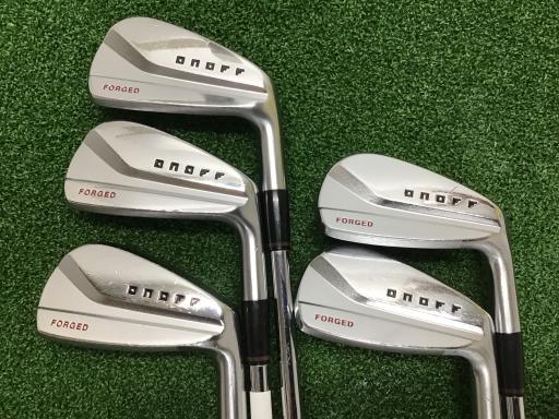 【中古】 グローブライド ONOFF FORGED(2020) KURO 5S アイアンセット IR NS PRO MODUS3 TOUR105 (フレックスS) メンズ 男性用 右利き 右用 Cランク ゴルフクラブ