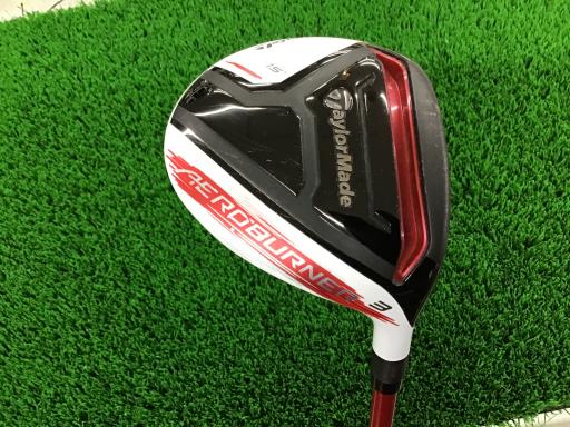 【中古】 テーラーメイド AERO BURNER 3W フェアウェイウッド FW TM1-215(フェアウェイ) (フレックスS) メンズ 男性用 右利き 右用 Cランク ゴルフクラブ