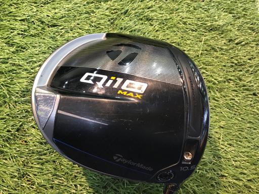 【中古】 テーラーメイド Qi10 MAX 10.5° ドライバー DR 純正特注シャフト (フレックスS) メンズ 男性用 右利き 右用 Cランク ゴルフクラブ