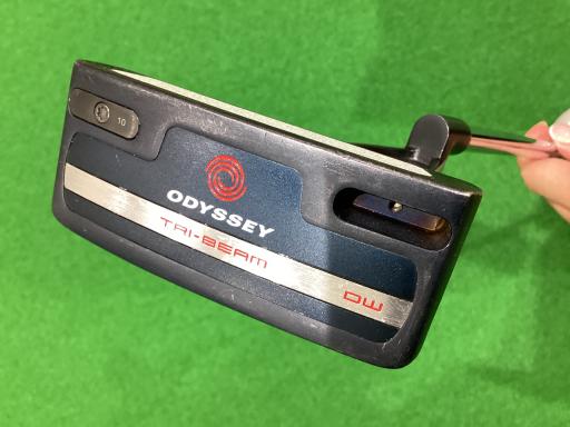 【中古】 オデッセイ TRI-BEAM DOUBLE WIDE 34インチ パター PT STROKE LAB(2023) (フレックスその他) メンズ 男性用 右利き 右用 Cランク ゴルフクラブ