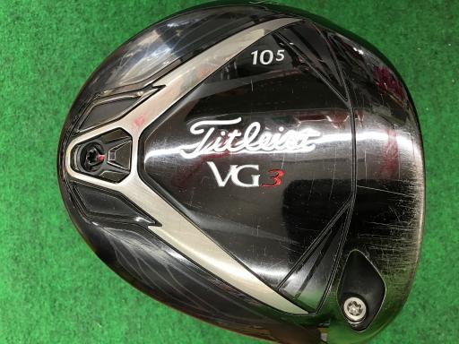 中古 Cランク （フレックスS） タイトリスト Titleist VG3(2018) 10.5° 純正特注シャフト S 男性用 右利き ドライバー DR