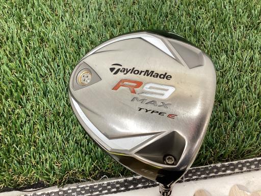 【中古】 テーラーメイド R9 MAX TYPE E 10.5° ドライバー DR Motore LITE 50(ドライバー) (フレックスSR) メンズ 男性用 右利き 右用 Dランク ゴルフクラブ