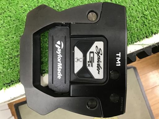 【中古】 テーラーメイド Spider GTx TRUSS BLACK TM1 33インチ パター PT スチール (フレックスその他..