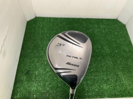 【中古】 ミズノ MP METAL Ti 3W フェアウェイウッド FW MP SPECIAL TUNE F (フレックスSR) メンズ 男性用 右利き 右用 Cランク ゴルフクラブ