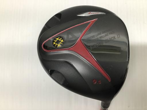 【中古】 アキラプロダクツ AKIRA ADR STRONG BLACK II 9.5° ドライバー DR 純正特注シャフト (フレックスS) メンズ 男性用 右利き 右用 Cランク ゴルフクラブ