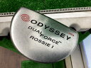 【中古】 オデッセイ DUAL FORCE ROSSIE I パター PT スチール (フレックスその他) メンズ 男性用 右利き 右用 Dランク ゴルフクラブ
