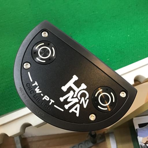 【中古】 本間ゴルフ TOUR WORLD TW-PT マレット(ベント) 34インチ パター PT スチール (フレックスその他) メンズ 男性用 右利き 右用 Bランク ゴルフクラブ