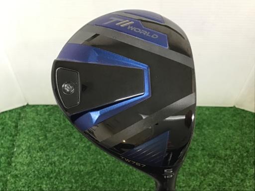 【中古】 本間ゴルフ TOUR WORLD TW767 5W フェアウェイウッド FW VIZARD EZ-C (フレックスS) メンズ 男性用 右利き 右用 Cランク ゴルフクラブ
