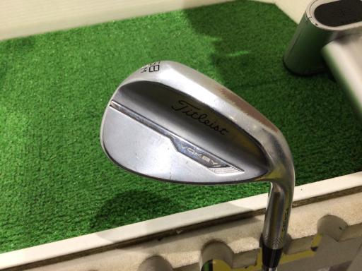 TITLEIST - 【中古】 タイトリスト VOKEY FORGED(2021) 58°/10°M ウェッジ WG 純正特注シャフト (フレックスS) メンズ 男性用 右利き 右用 Dランク ゴルフクラブ
