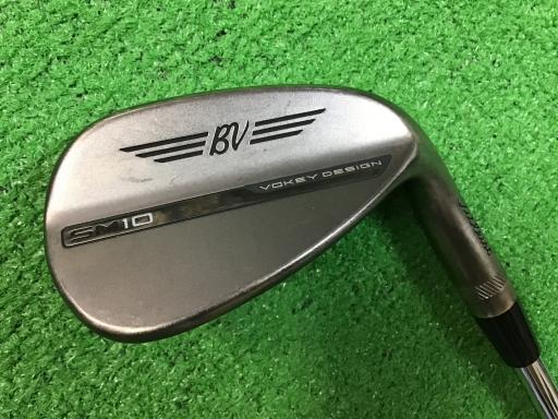 【中古】 タイトリスト VOKEY SPIN MILLED SM10 ニッケル 52°/12°F ウェッジ WG BV 105 (フレックスそ..