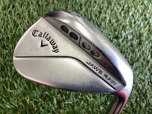 【中古】 キャロウェイ JAWS RAW クロムメッキ 56°/10°J ウェッジ WG Dynamic Gold (フレックスS) メン..