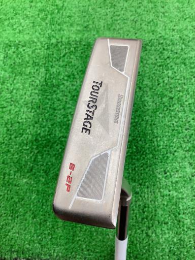 【中古】 ブリヂストン TOURSTAGE B-2P 34インチ パター PT スチール (フレックスその他) メンズ 男性用 右利き 右用 Dランク ゴルフクラブ
