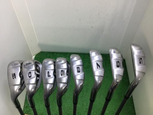 【中古】 コブラ cobra S3 MAX 8S レフティ USA アイアンセット IR S3 MAX スチール (フレックスS) メンズ 男性用 左利き レフティ 左用 Cランク ゴルフクラブ