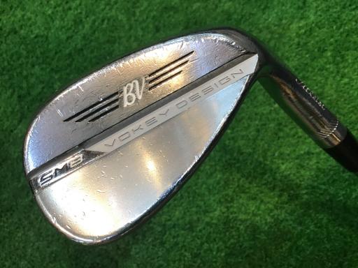 TITLEIST - 【中古】 タイトリスト VOKEY SPIN MILLED SM8 ツアークロム 52°/08°F ウェッジ WG NS PRO 950GH neo (フレックスS) メンズ 男性用 右利き 右用 Cランク ゴルフクラブ