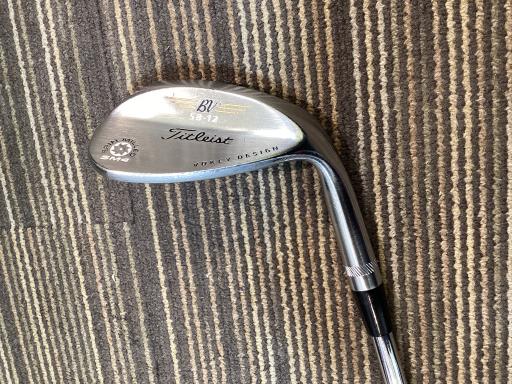【中古】 タイトリスト VOKEY SPIN MILLED SM4 ツアークロム 58°/12° ウェッジ WG Dynamic Gold (フレックスS) メンズ 男性用 右利き 右用 Dランク ゴルフクラブ