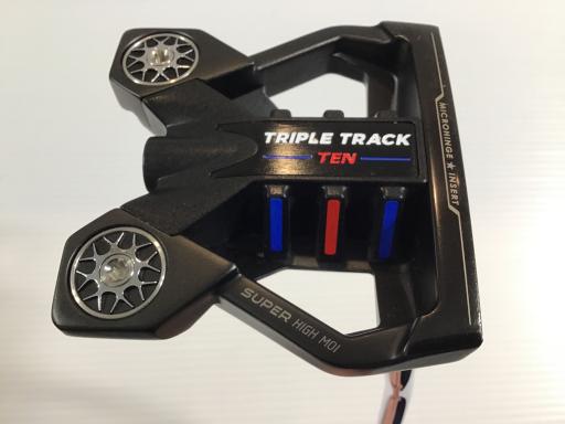 【中古】 オデッセイ TRIPLE TRACK TEN 34インチ パター PT STROKE LAB BLACK (フレックスその他) メンズ 男性用 右利き 右用 Cランク ゴルフクラブ