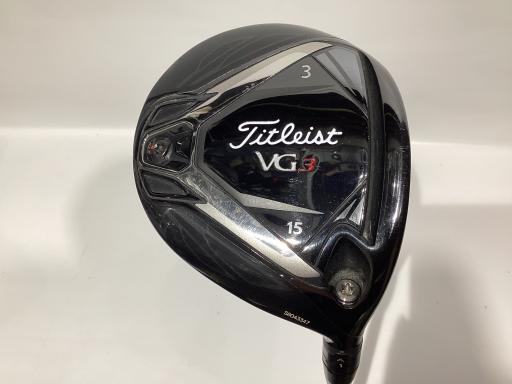 TITLEIST - 【中古】 タイトリスト Titleist VG3(2018) 3W フェアウェイウッド FW 純正特注シャフト (フレックスS) メンズ 男性用 右利き 右用 Cランク ゴルフクラブ