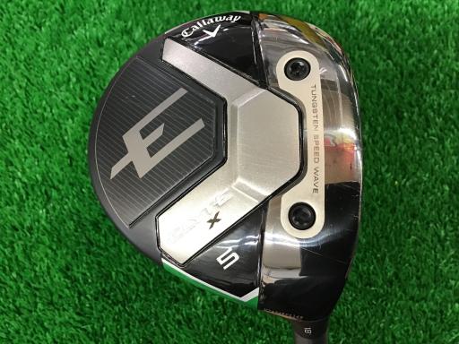 【中古】 キャロウェイ ELYTE X 5W フェアウェイウッド FW VENTUS GREEN 50 for CW(ELYTE FW) (フレックスS) メンズ 男性用 右利き 右用 Cランク ゴルフクラブ