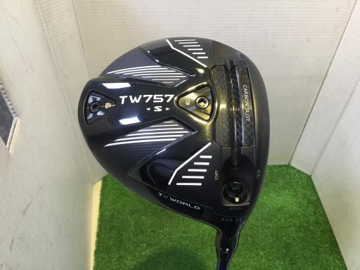 【中古】 本間ゴルフ TOUR WORLD TW757 S 10.5° ドライバー DR VIZARD MP 6 (フレックスS) メンズ 男性..
