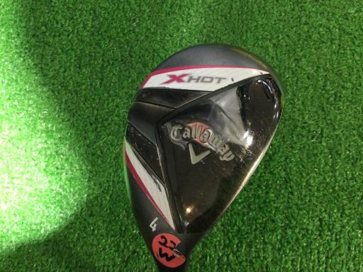 【中古】 キャロウェイ X HOT U4 レディース USA ユーティリティ UT X HOT Graphite(ユーティリティ) (フレックスL) レディース 女性用 右利き 右用 Dランク ゴルフクラブ