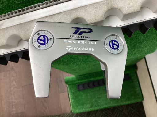 【中古】 テーラーメイド TP COLLECTION HYDRO BLAST BANDON TM1 34インチ パター PT スチール (フレックスその他) メンズ 男性用 右利き 右用 Cランク ゴルフクラブ