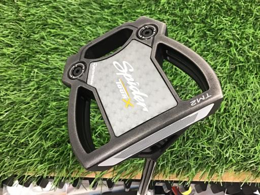 【中古】 テーラーメイド Spider TOUR X TRUSS TM2 33インチ パター PT スチール (フレックスその他) メンズ 男性用 右利き 右用 Cランク ゴルフクラブ