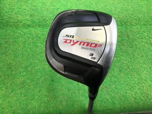 Fareway Wood - 【中古】 ナイキ SasQuatch DYMO2 QUAD KEEL 3W フェアウェイウッド FW SQ309F (フレックスS) メンズ 男性用 右利き 右用 Cランク ゴルフクラブ