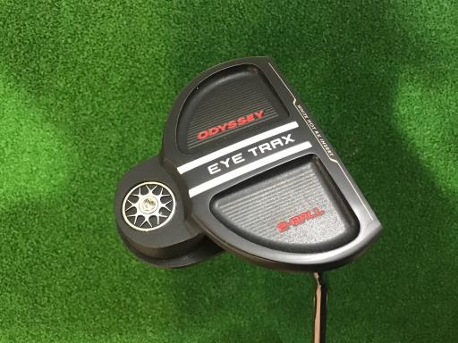 【中古】 オデッセイ EYE TRAX 2-BALL 34インチ パター PT スチール (フレックスその他) メンズ 男性用 右利き 右用 Cランク ゴルフクラブ