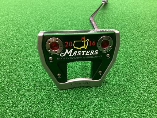 【中古】 タイトリスト SCOTTY CAMERON 2016 MASTERS(マレット型) 35インチ パター PT スチール (フレックスその他) メンズ ...