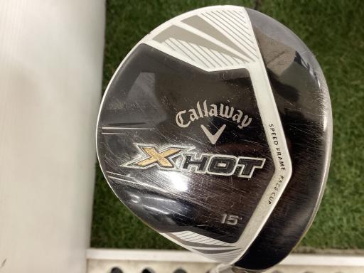 【中古】 キャロウェイ X HOT PRO 15° フェアウェイウッド FW X HOT 60W(フェアウェイウッド) (フレックスS) メンズ 男性用 右利き 右用 Cランク ゴルフクラブ