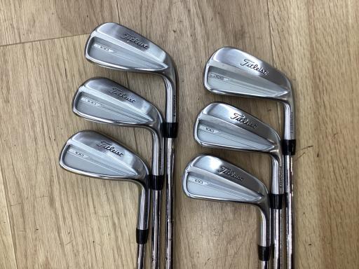 【中古】 タイトリスト Titleist T100(2023) 6S アイアンセット IR 純正特注シャフト (フレックスS) メンズ 男性用 右利き 右用 Cランク ゴルフクラブ