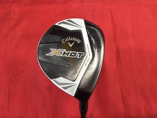 【中古】 キャロウェイ X HOT 3W フェアウェイウッド FW リシャフト (フレックスその他) メンズ 男性用 右利き 右用 Cランク ゴルフクラブの商品画像