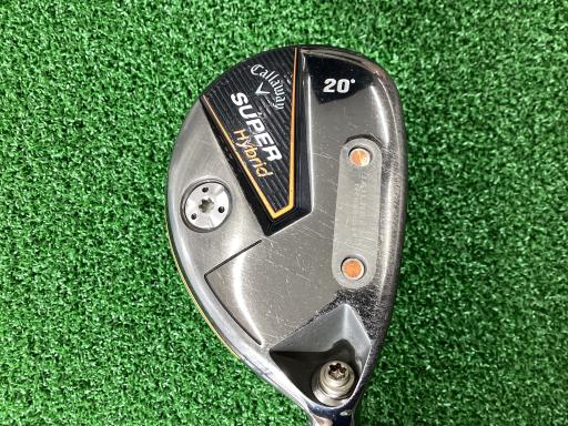 【中古】 キャロウェイ SUPER Hybrid 20° ユーティリティ UT 純正特注シャフト (フレックスS) メンズ ..