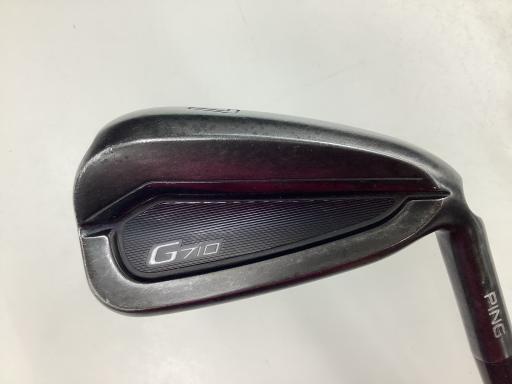 中古 Dランク （フレックスS） ピン G710　7S(アーコス付き) NS　PRO　MODUS3　TOUR105 S 男性用 右利き アイアンセット IR