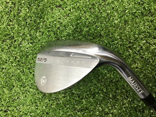 【中古】 マジェスティゴルフ(旧マルマン) MAJESTY W-MOMENT カッパークロム 52°/5° ウェッジ WG NS PRO 950GH neo (フレックスS) メンズ 男性用 右利き 右用 Cランク ゴルフクラブ