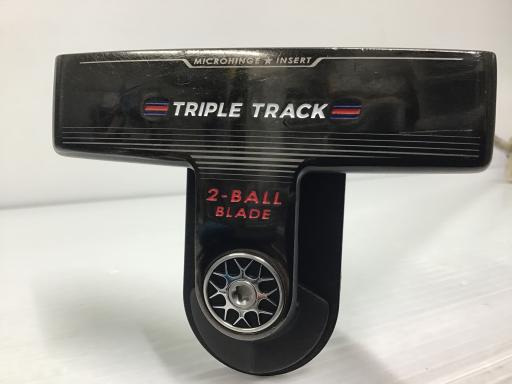 【中古】 オデッセイ TRIPLE TRACK 2-BALL BLADE 34インチ パター PT STROKE LAB BLACK (フレックスその他) メンズ 男性用 右利き 右用 Dランク ゴルフクラブ