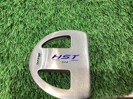 【中古】 ミズノ HST 518 パター PT スチール (フレックスその他) メンズ 男性用 右利き 右用 Dランク ゴルフクラブ