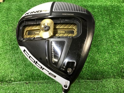 【中古】 コブラ KING F6+ 1W(ホワイト) ドライバー DR Cobra ATTAS 5 (フレックスS) メンズ 男性用 右..
