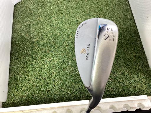 【中古】 クリーブランド Cleveland 588 RTX クローム 56°/14° ウェッジ WG Dynamic Gold (フレックスS) メンズ 男性用 右利き 右用 Cランク ゴルフクラブ