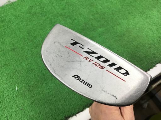 【中古】 ミズノ T-ZOID RV106 34インチ パター PT スチール (フレックスその他) メンズ 男性用 右利き 右用 Cランク ゴルフクラブ