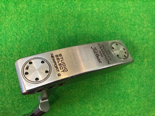 中古 Cランク （フレックスその他） タイトリスト SCOTTY　CAMERON　STUDIO　SELECT　NEWPORT　2　34インチ(15g) スチール その他 男性用 右利き パター PT