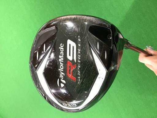 【中古】 テーラーメイド R9 SUPER DEEP TP 9.5° ドライバー DR Motore F1 65J(TPフラッグ) 45.25イン..