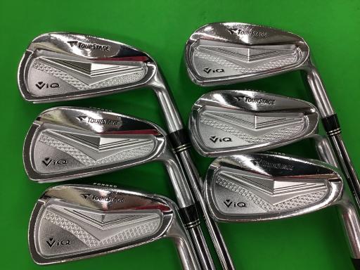 中古 Cランク （フレックスR） ブリヂストン TOURSTAGE　ViQ　FORGED(2012)　6S NS　PRO　950GH　ウェイトフロー R 男性用 右利き アイ..