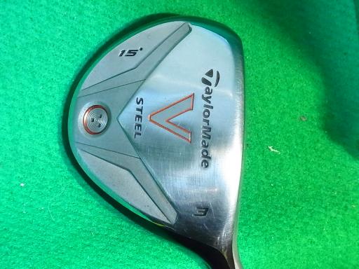 Taylor Made - 【中古】 テーラーメイド V STEEL(2008) 3W フェアウェイウッド FW RE-AX V FW PLUS (フレックスSR) メンズ 男性用 右利き 右用 Cランク ゴルフクラブ