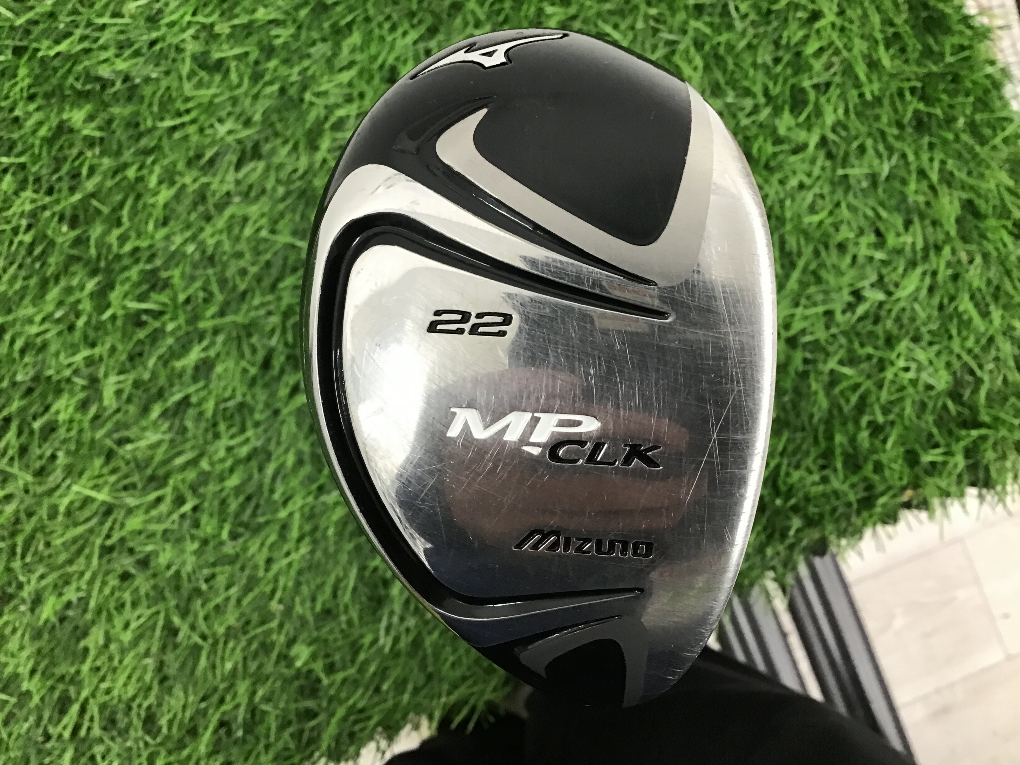 【中古】 ミズノ MP CLK(2011) 22° ユーティリティ UT リシャフト (フレックスその他) メンズ 男性用 右利き 右用 Cランク ゴルフクラブ