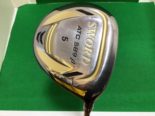 【中古】 カタナゴルフ SWORD ATC 589-β 5W フェアウェイウッド FW SWORD Motore Speeder 589β (フレックスSR) メンズ 男性用 右利き 右用 Cランク ゴルフクラブ
