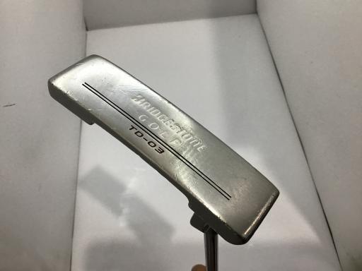 【中古】 ブリヂストン BRIDGESTONE TD-03 34インチ パター PT スチール (フレックスその他) メンズ 男性用 右利き 右用 Cランク ゴルフクラブ