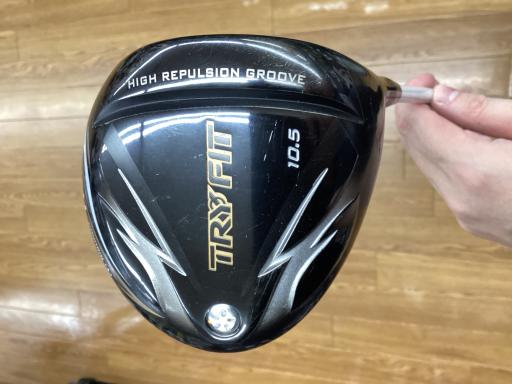 【中古】 ゴルフプランナー TOBUNDA TRY FIT(2017)軽量 10.5° ドライバー DR Air Speeder TF307d (フレックスR) メンズ 男性用 右利き 右用 Cランク ゴルフクラブ